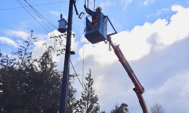 CGE INFORMA SECTORES SIN ENERGÍA ELÉCTRICA EN LA ARAUCANÍA