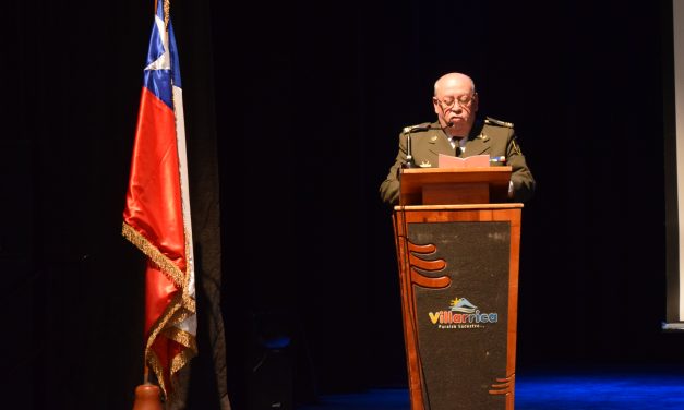 PRESIDENTE DEL CONSEJO REGIONAL DE BOMBEROS LUIS CARMACH RINDIÓ CUENTA PÚBLICA EN VILLARRICA Y ENTREGÓ EL MANDO A SUPERINTENDENTE DE BOMBEROS DE ESTA MISMA CIUDAD CARLOS MERA