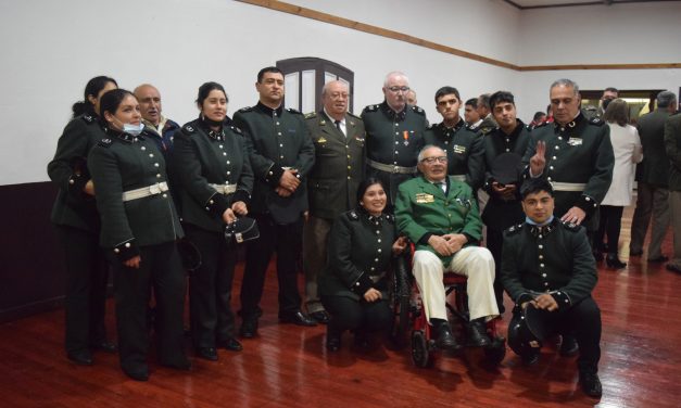 PRESIDENTE DEL CONSEJO REGIONAL DE BOMBEROS LUIS CARMACH RINDIÓ CUENTA PÚBLICA EN VILLARRICA Y ENTREGÓ EL MANDO A SUPERINTENDENTE DE BOMBEROS DE ESTA MISMA CIUDAD CARLOS MERA