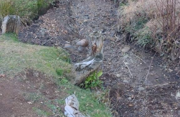 INESCRUPULOSOS CERRARON CANAL EN PEDREGOSO-MARÍA LUISA