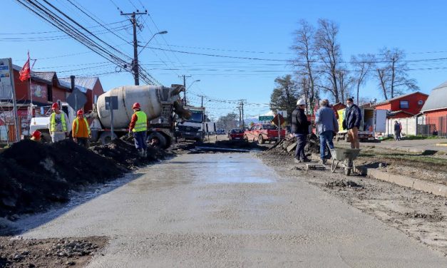 MUNICIPALIDAD DE VILLARRICA REALIZA TRABAJOS DE URGENCIA EN SEGUNDA FAJA AL VOLCAN