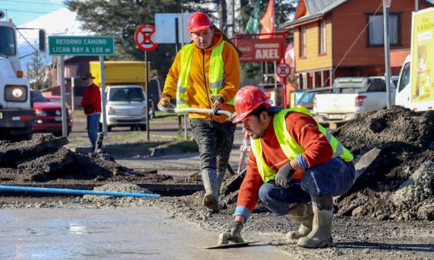 MUNICIPALIDAD DE VILLARRICA REALIZA TRABAJOS DE URGENCIA EN SEGUNDA FAJA AL VOLCAN